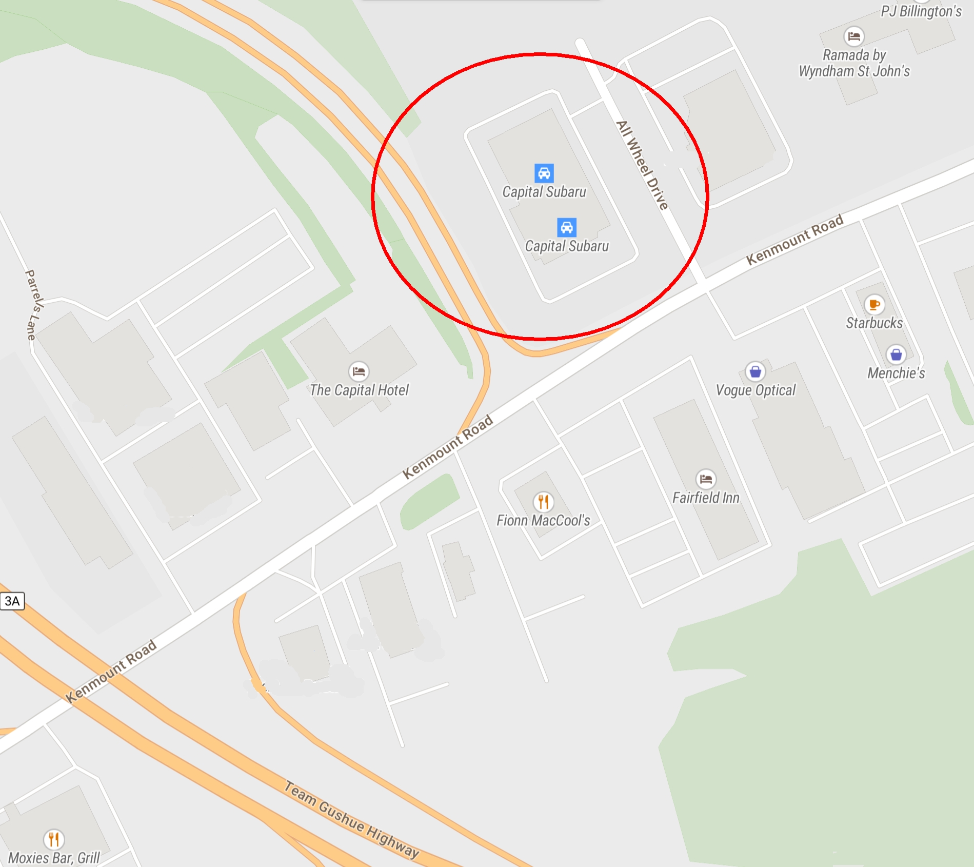Pickup Location